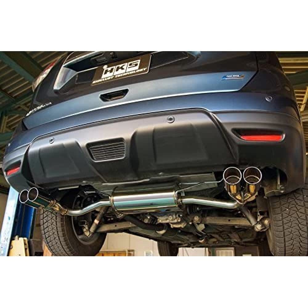 HKS Exhaust System 32018-AN026 (LEGAMAX Premium NT32 X-TRAIL MR20DD), 1 Pack, (N)