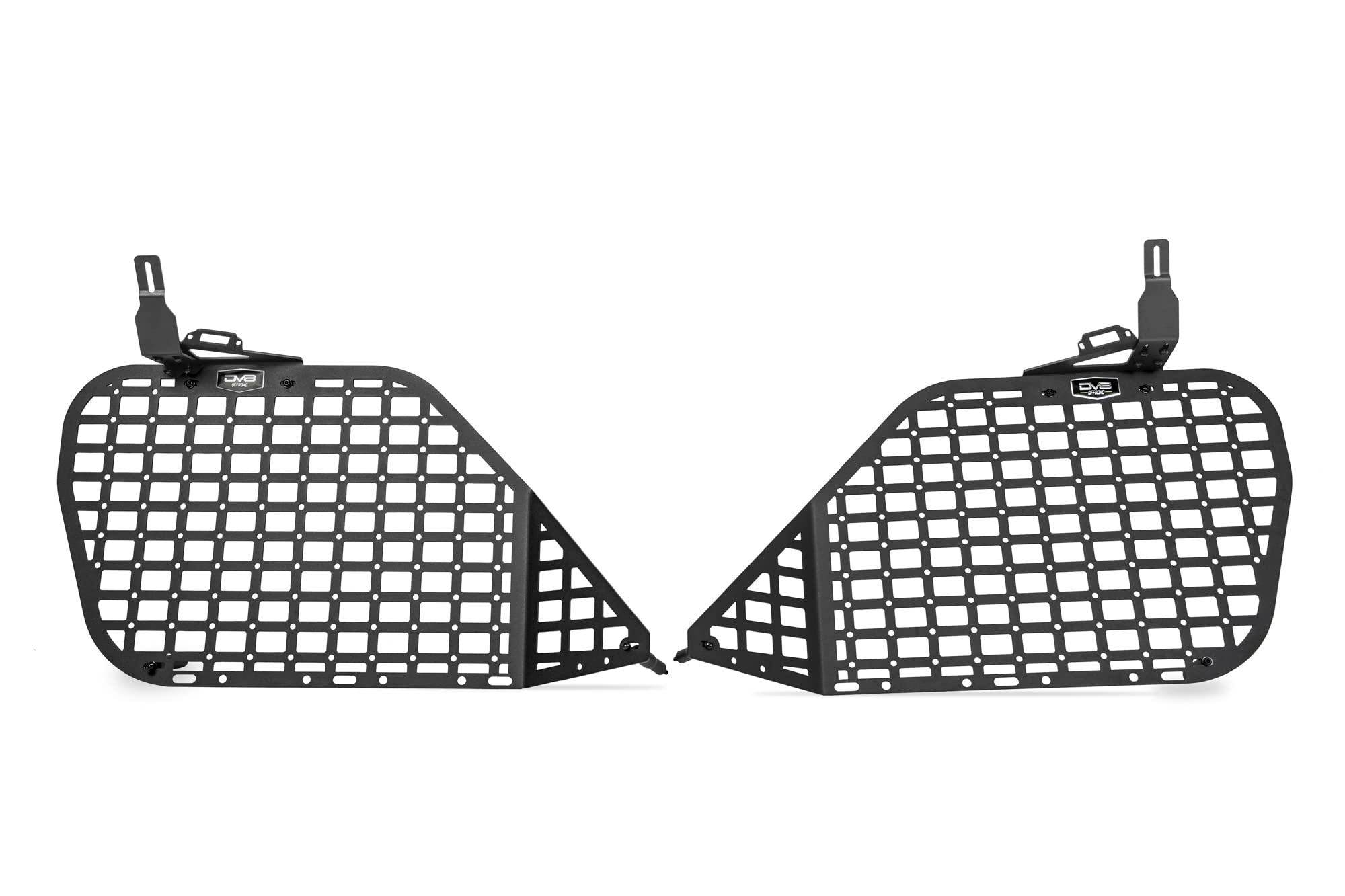 Rear Window Molle Panels DV8 Offroad for 2010-2024 Toyota 4Runner | Includes Passenger & Driver Side Panels | Mount Molle Bags, Med Kits, Tools, & Other Accessories | Rock Light Mounts