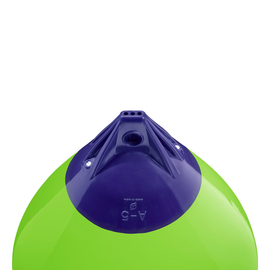 A-5 Polyform Standard Blue Ropehold - Lime Buoy