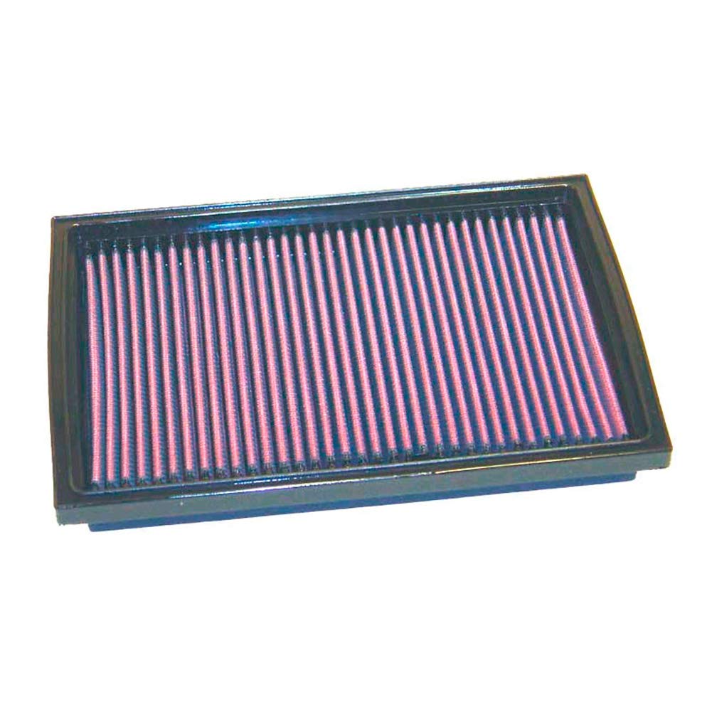K&N Engine Air Filter: Premium, High Performance, Washable, Replacement Filter: Compatible with 1995-2006 KIA (Carens, Carens I, Shuma, Spectra, Sephia), 33-2169