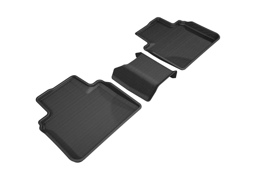 Kagu 3D MAXpider Custom Fit Floor Mat (Black) for 2018-2021 Honda Accord - 2ND Row