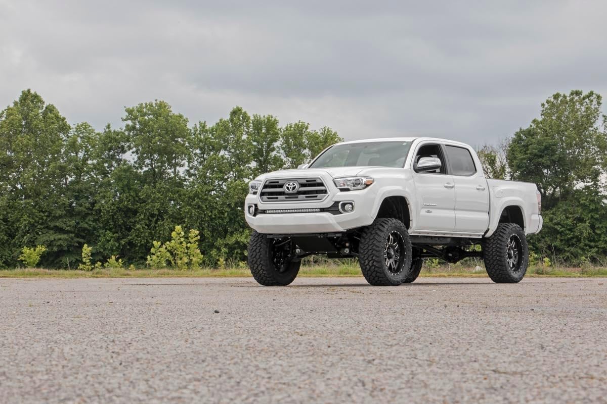 6" Rough Country Lift Kit with Strut Spacers & N3 Rear Shocks for Toyota Tacoma (2005–2015) - Suspension Upgrade
