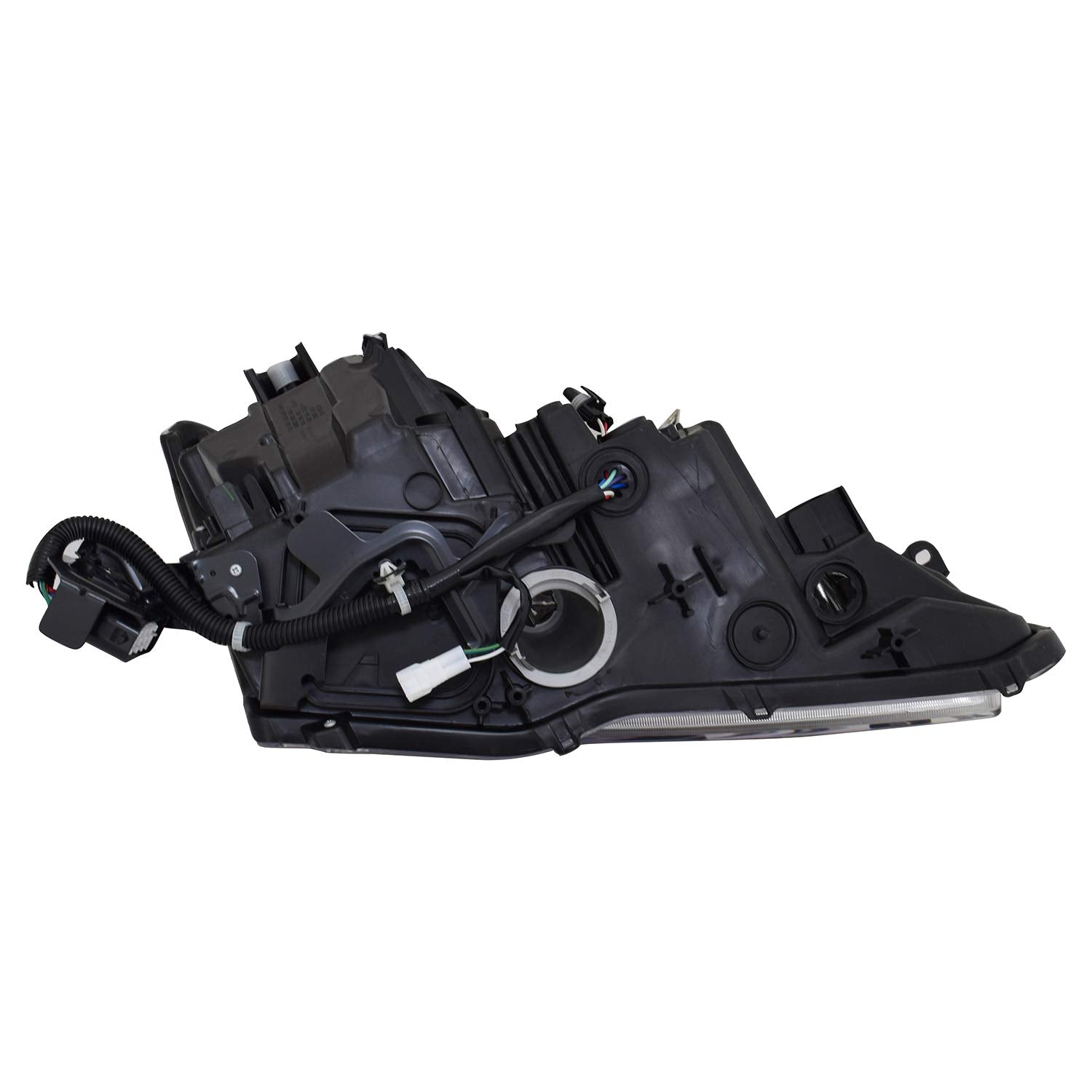 Left TYC Headlight Assembly Compatible with 2009-2010 Lexus IS250