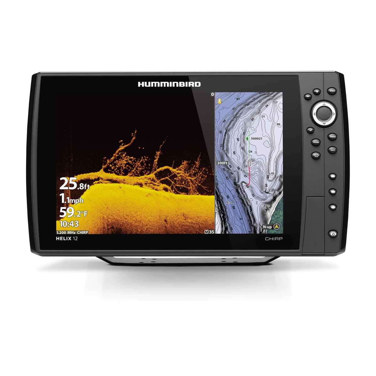 Helix 12 Humminbird 411440-1 Chirp MEGA DI+ GPS G4N