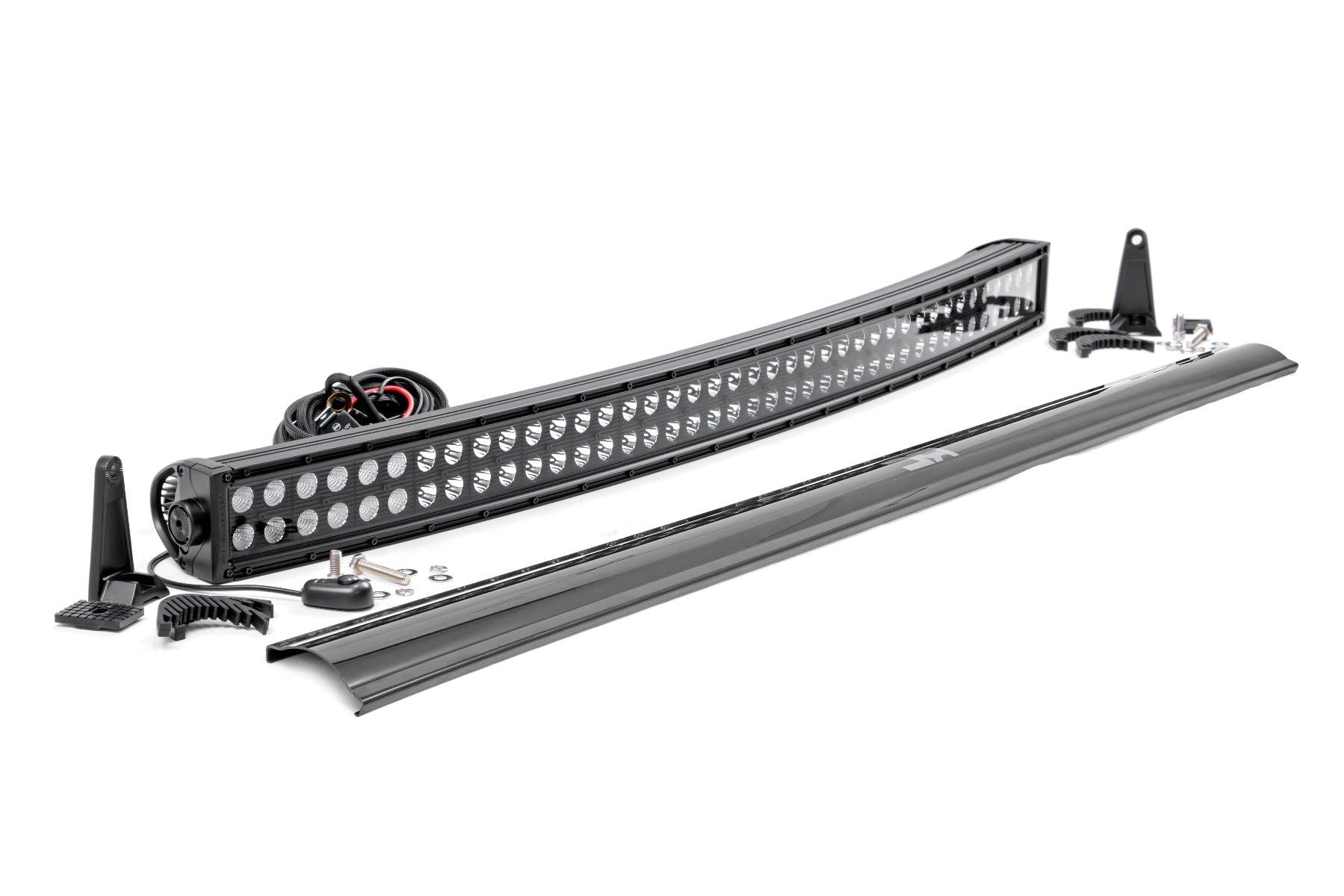 Black Series Rough Country 40" Curved Dual Row CREE LED Light Bar - 72940BL