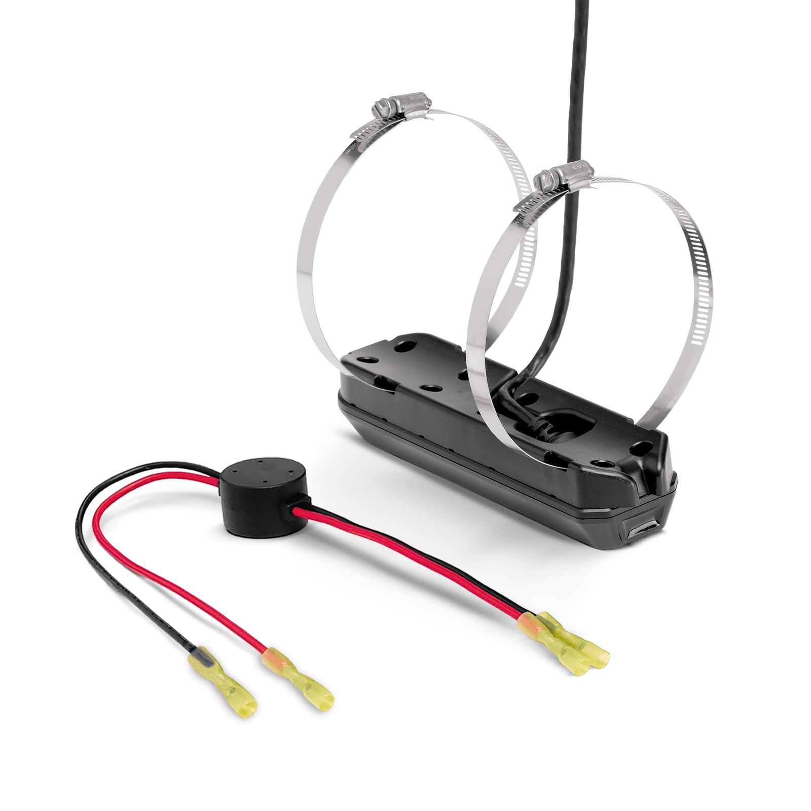 Humminbird Transducer for Helix Trolling Motor with MEGA Side/Down Imaging+ and Dual Spectrum Chirp Sonar – XTM 9 HW MSI T