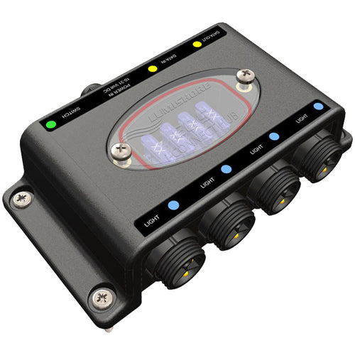 Lumishore i-Connect Hub, use to connect SMX154 EOS or TIX404 EOS Underwater Boat Lights, 60-0321