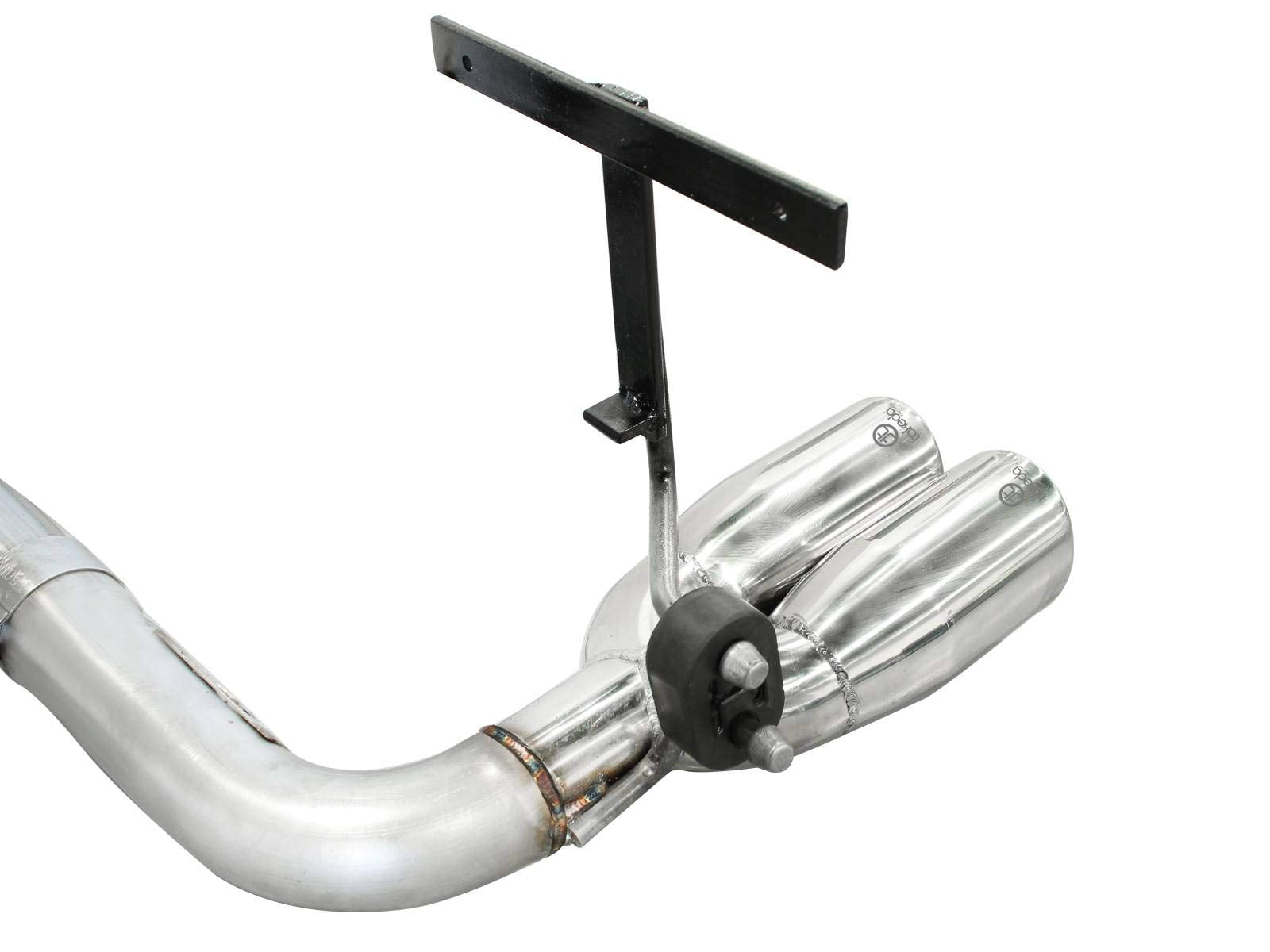 304 Stainless Steel aFe (49-36018) Axle-Back Exhaust System with Dual Polished Tips for Scion xB L4-2.4L Engine