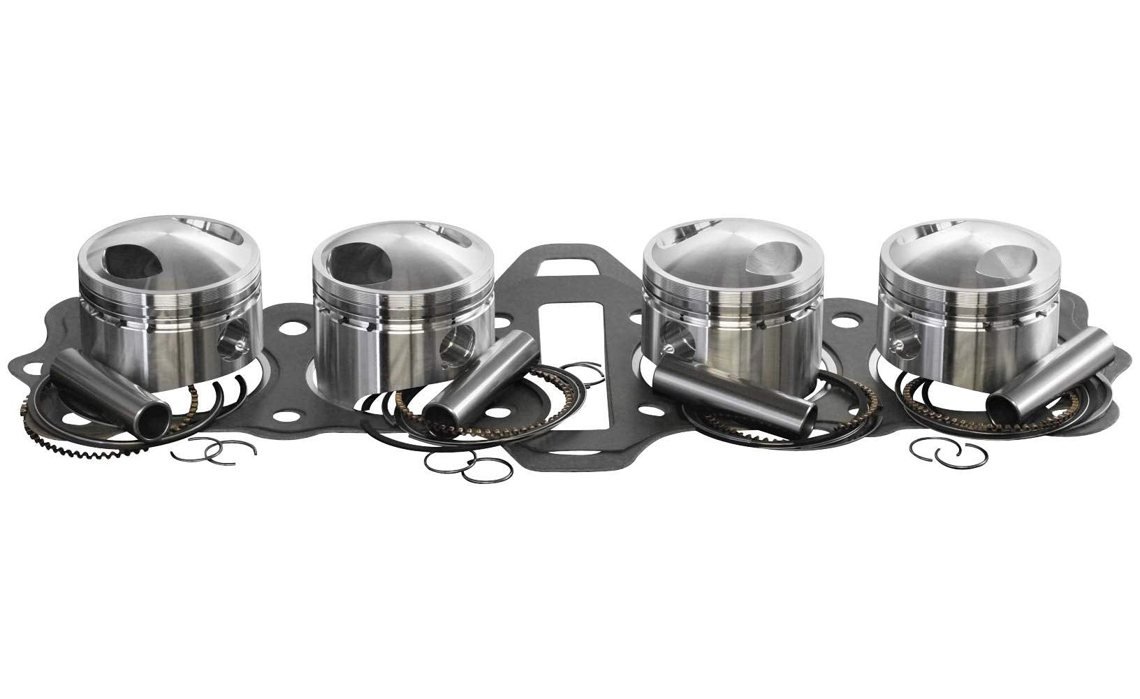 Wiseco 78.0mm (K1219 10.25:1 Compression Ratio 4-Stroke Motorcycle Top End Piston Kit