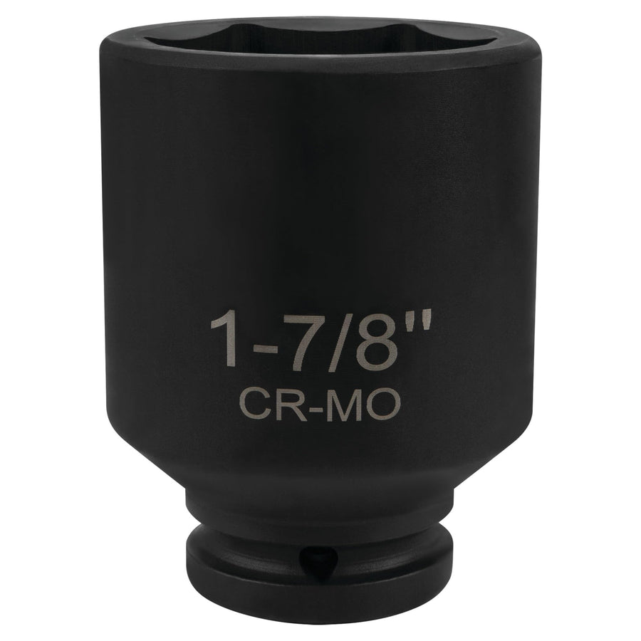 M1263 Performance Tool 3/4-Inch Drive 1-7/8-Inch Deep Wall Impact Socket for Heavy Duty Machinery Repairs and Maintenance