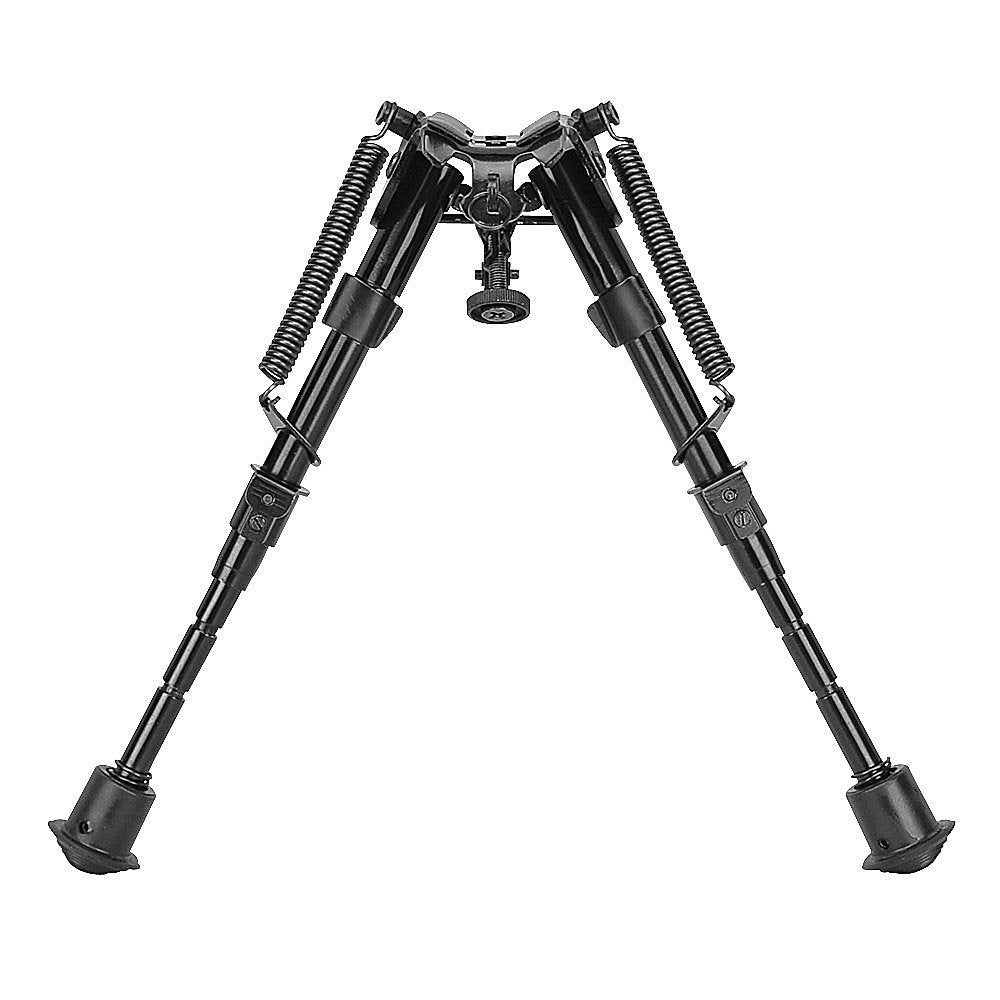 Caldwell XLA Bipod Fixed 9" - 13" with Adjustable Notched Legs and Slim Folding Design for Easy Transport, Rifle Stability, and Target Shooting, Black
