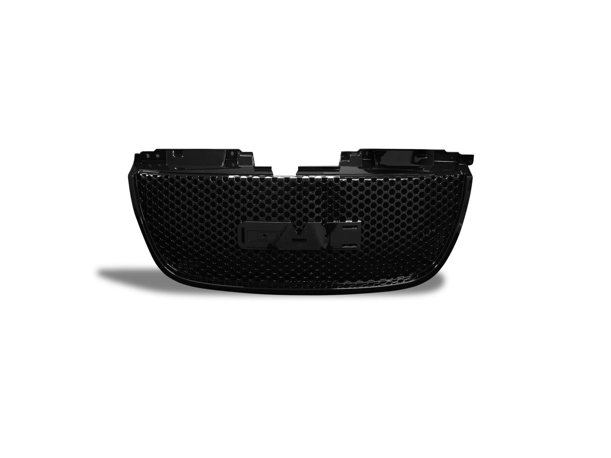 7148826 Armordillo USA Mesh Front Hood Grille - Gloss Black Fits 2007-2014 GMC Yukon XL