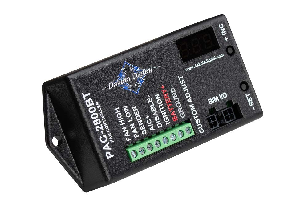 Dakota Digital Electronic Fan Controller PAC-2800BT 70 Amp with Bluetooth Control