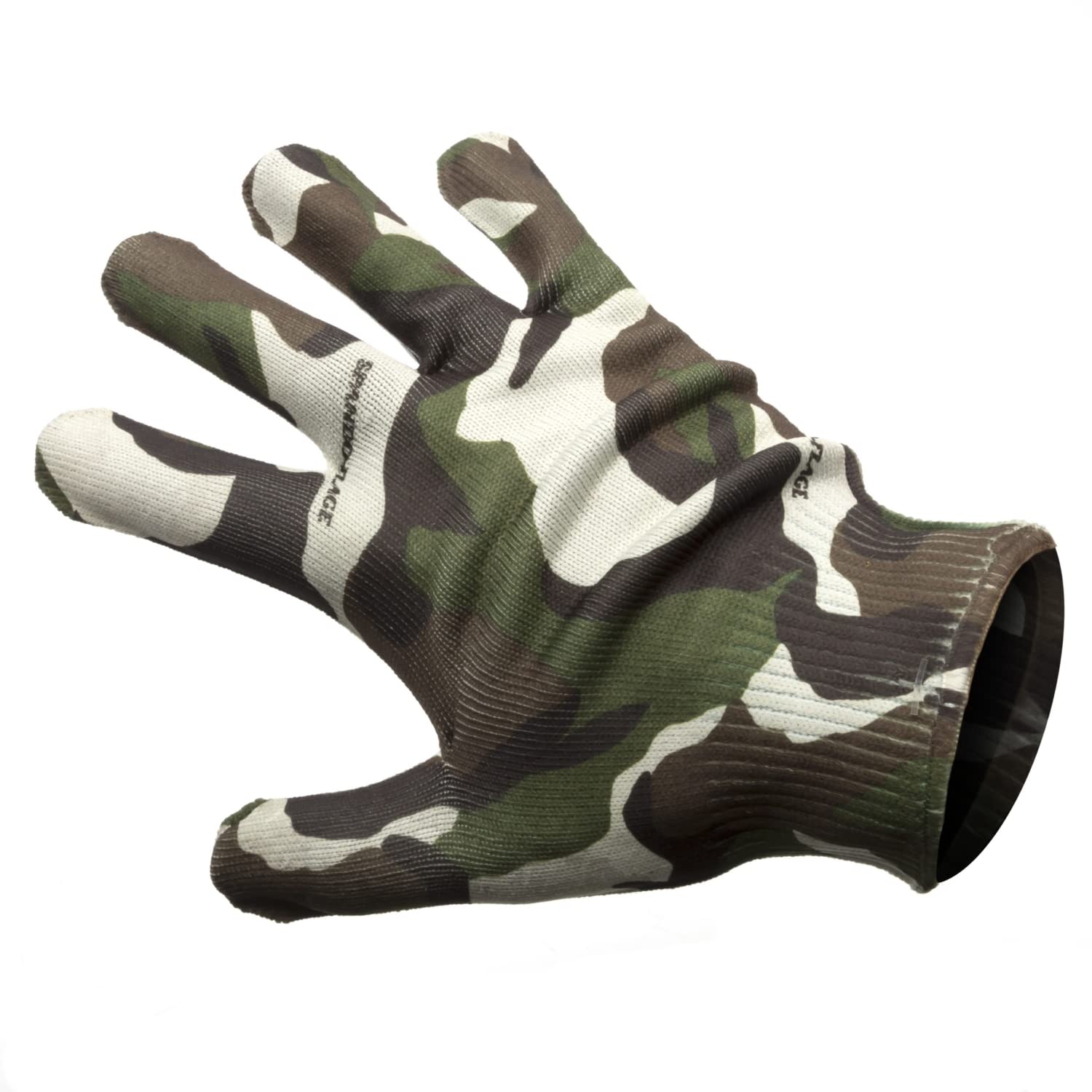 Green/Camo Rothco Spandoflage Gloves
