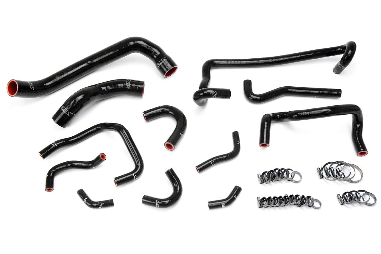 Black HPS 57-1782-BLK Radiator + Heater Hose