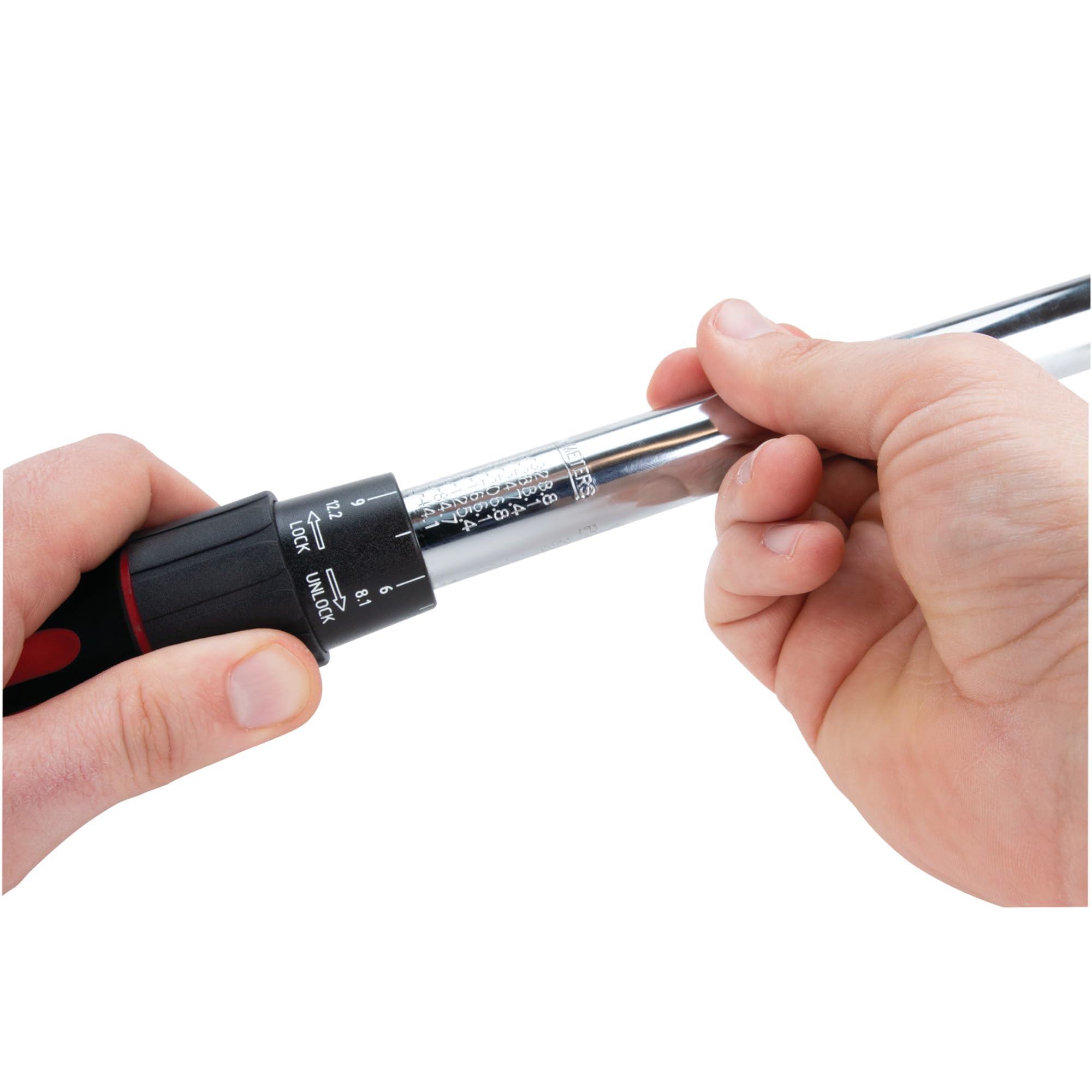 M199 Performance Tool 1/2-Inch Drive Click Torque Wrench With Patented Torque Adjusting Locking Collar (25 to 250 ft/lb)