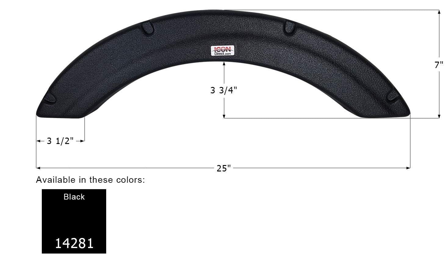 Fender Skirt ICON, Single, Palomino, FS4280, Black, RH