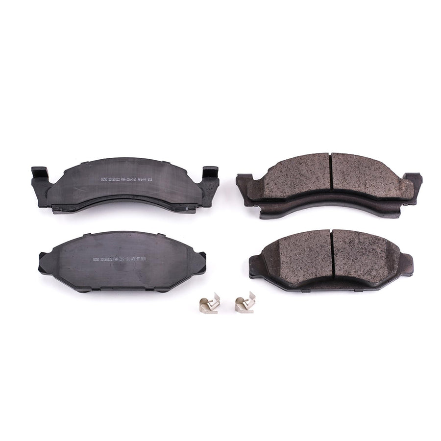 Z17 Power Stop 17-050 Front Ceramic Brake Pads with Hardware