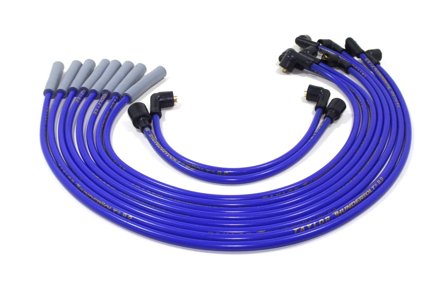 Thundervolt 8.2 Taylor Cable custom 8 cyl blue