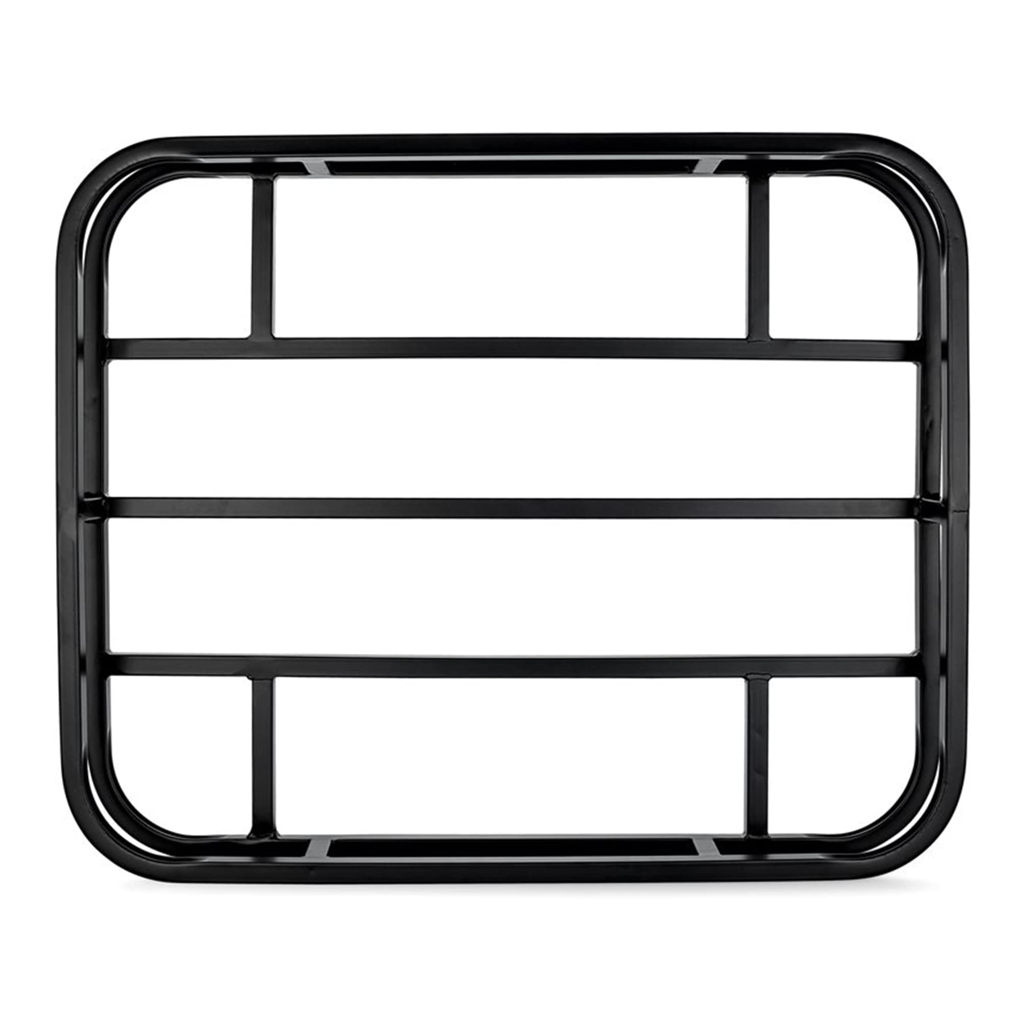 Eaz-Lift Camco RV Bumper Mounted Cargo Carrier - Perfect for Carrying Cargo on The Back of Your RV - Fits 4-inch and 4-1/2-inch Bumpers - Mounting Hardware Included (48470), Black