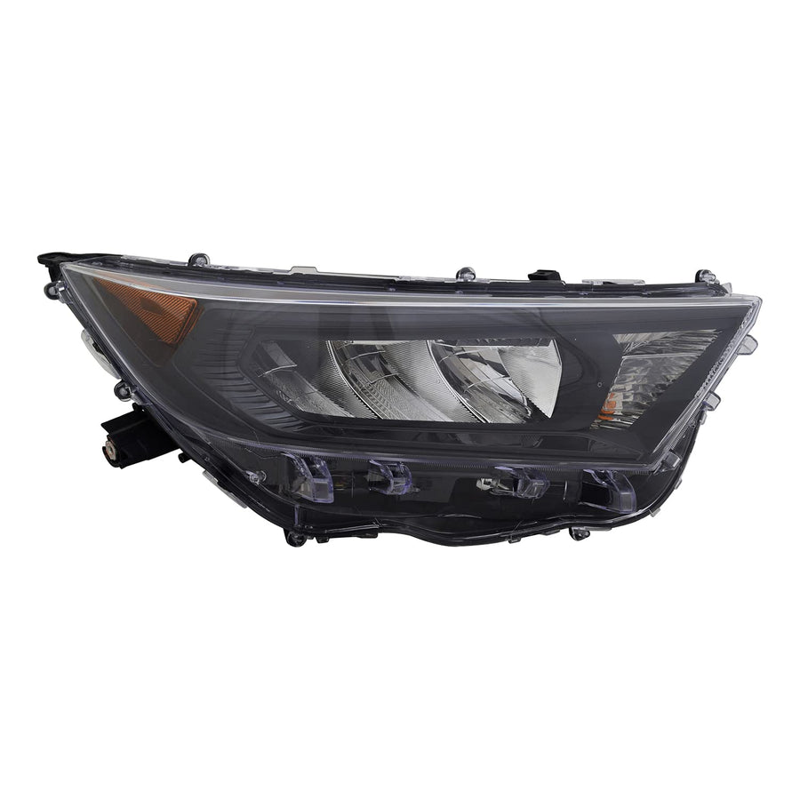 Right TYC Headlight Assembly Compatible with 2019-2021 Toyota Rav4