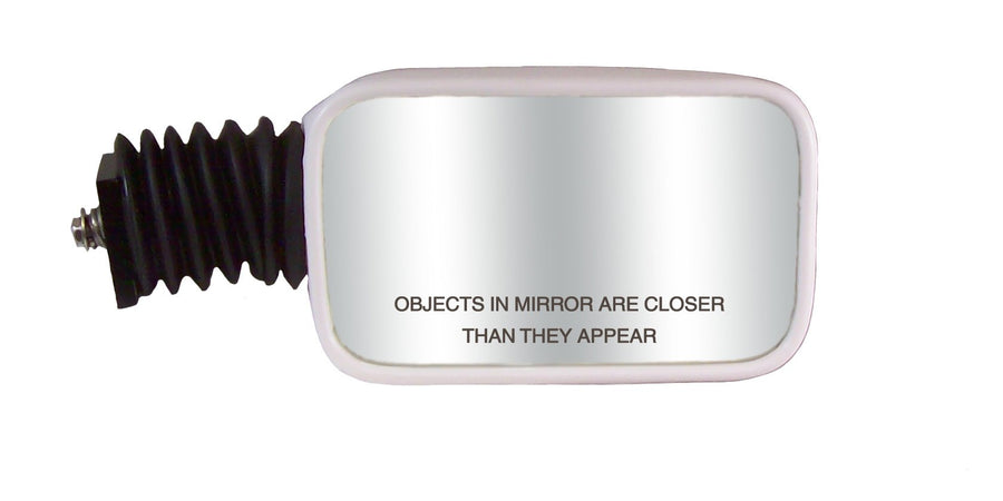 PWC Sport CIPA 11121 Universal 3.5" x 5.375" Wing Mirrors (White)
