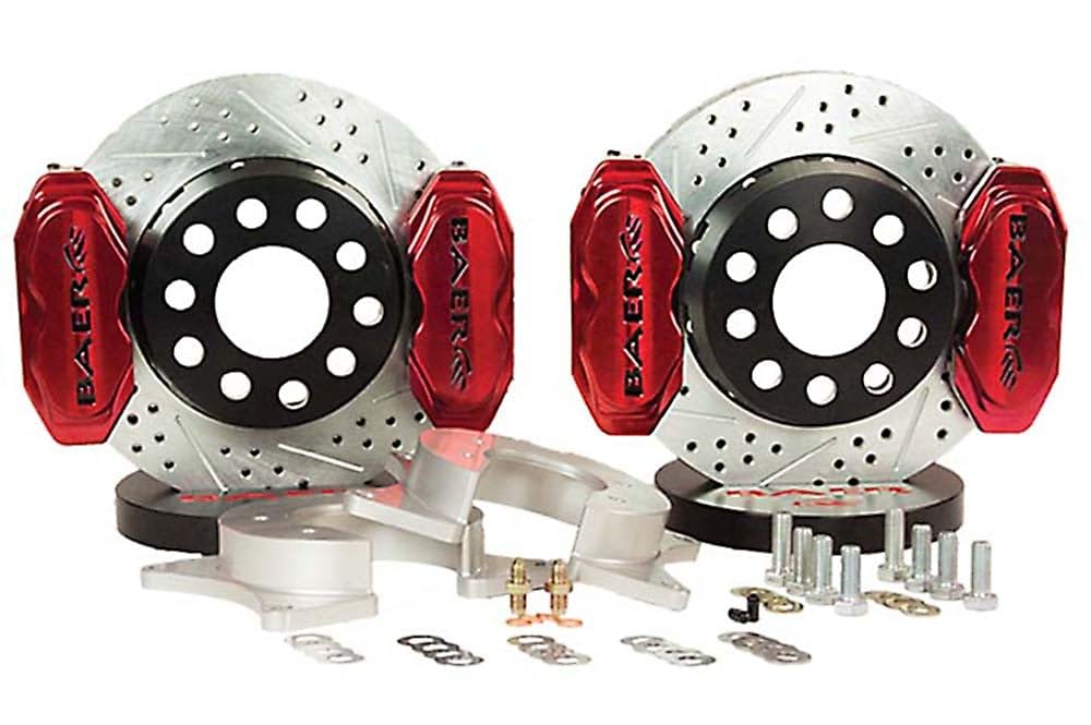 11" Ss4+ Dp Stg Brake Sys Rr F/Red Gm Baer Brakes (4302483FR)
