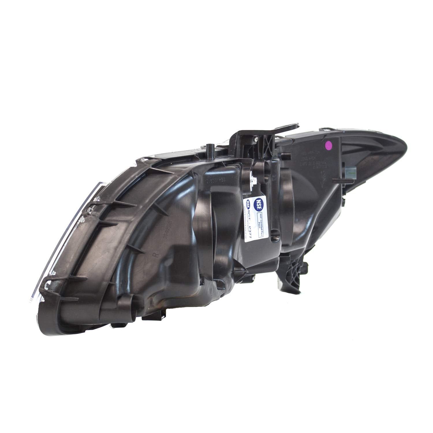Right TYC Headlight Assembly Compatible with 2013-2015 Honda Civic