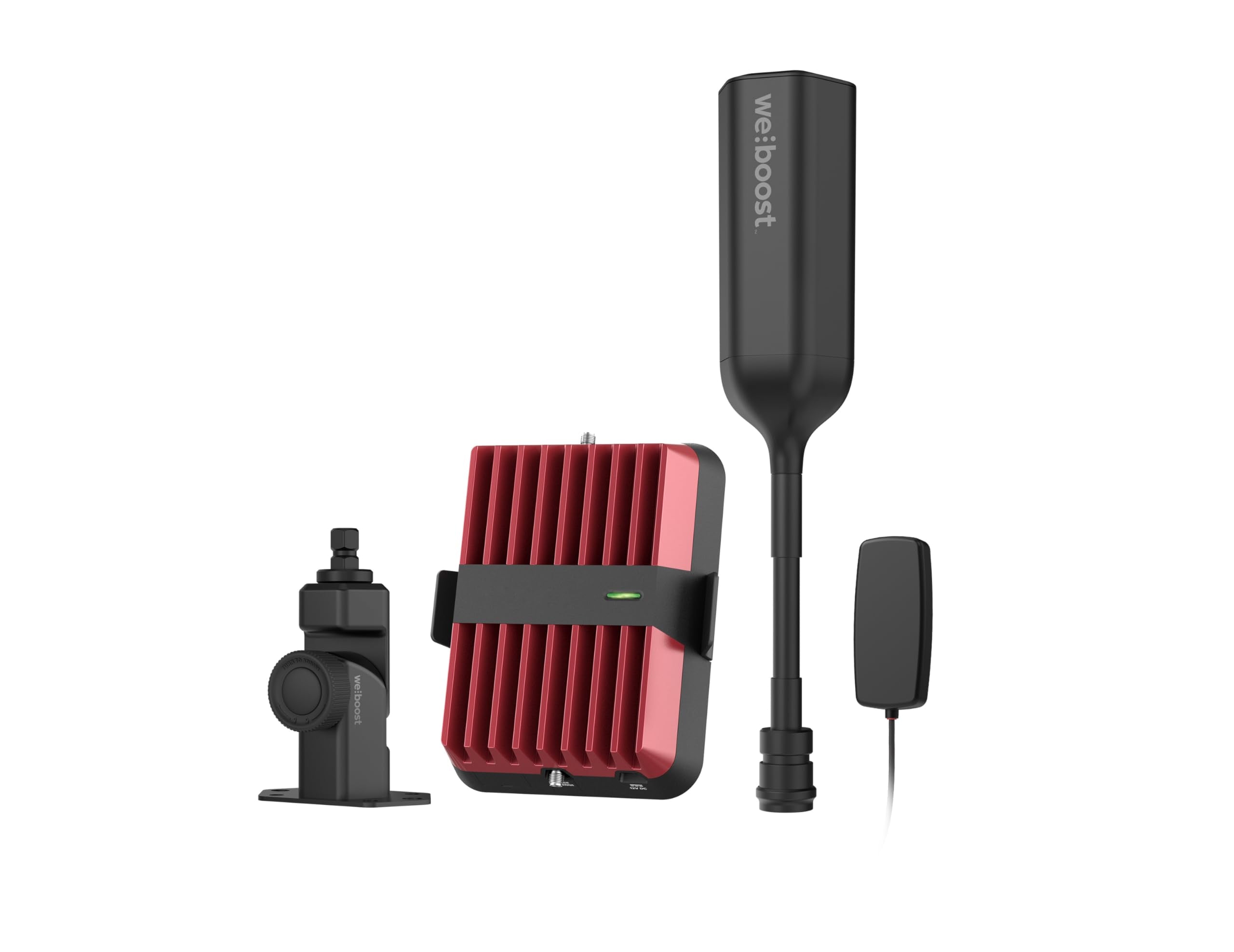 weBoost Work Truck – Cell Phone Booster for Professional-Grade Utility, Fleet & Rugged Vehicles | 5G & 4G LTE Boosts All U.S. Carriers | Quick Release Detachable Antenna | Made in USA | FCC Approved