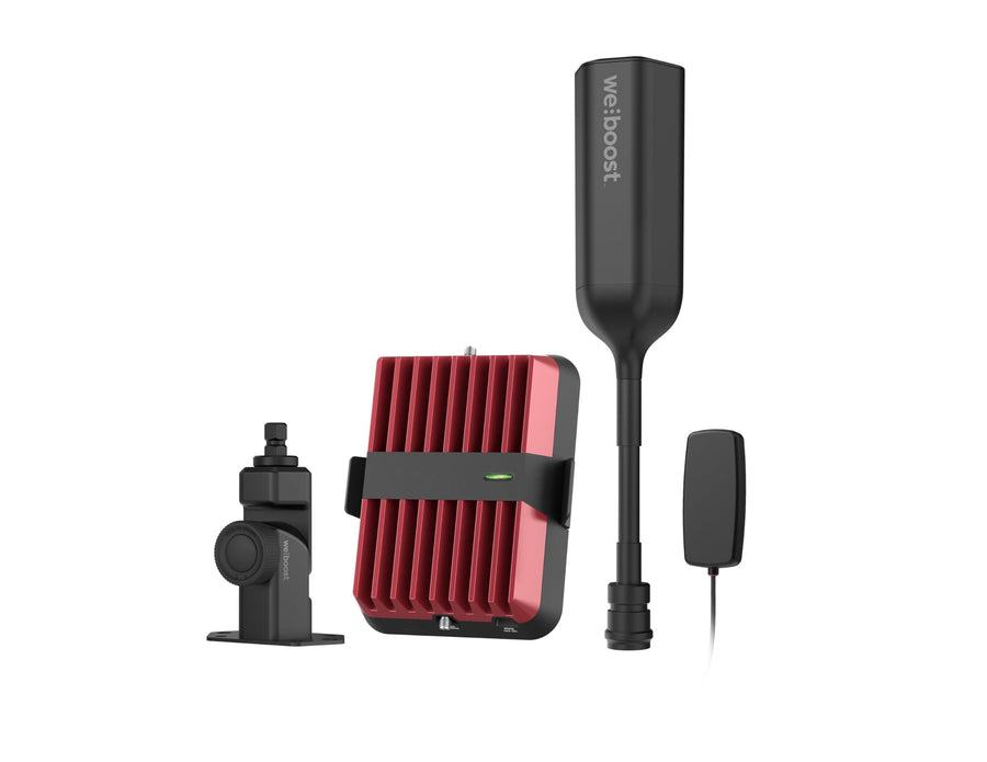 weBoost Work Truck – Cell Phone Booster for Professional-Grade Utility, Fleet & Rugged Vehicles | 5G & 4G LTE Boosts All U.S. Carriers | Quick Release Detachable Antenna | Made in USA | FCC Approved