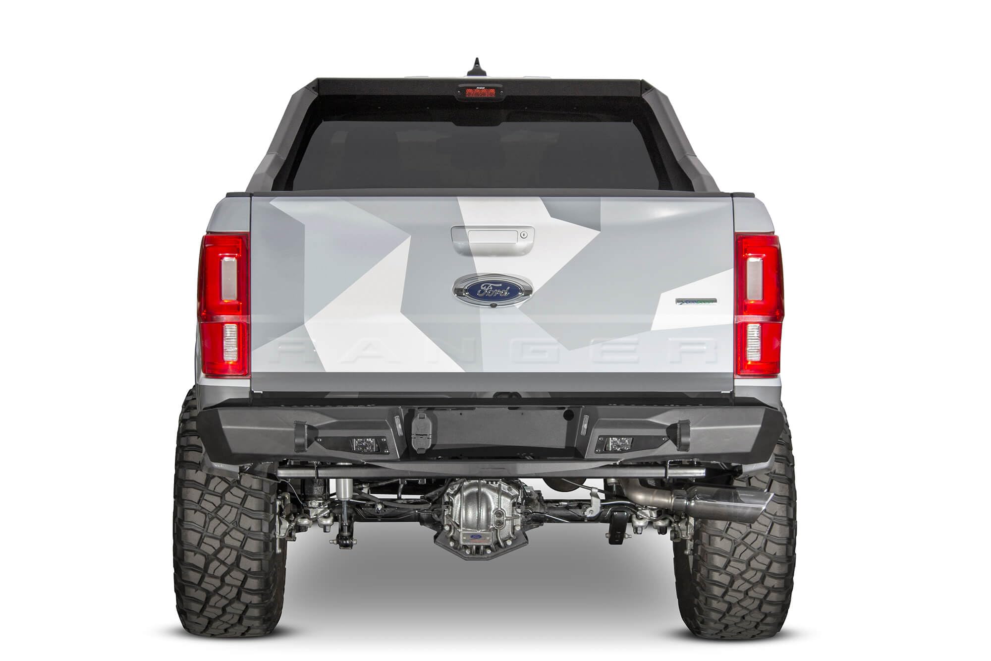 Stealth Fighter A.DESERT DES Rear Bumper