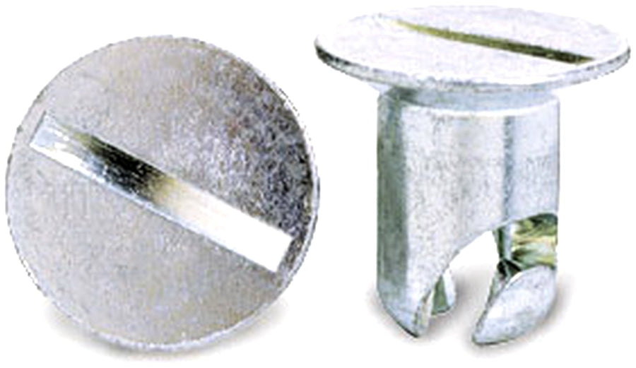 Moroso Flush 71290 Quick Fasteners, 7/16" x .450, Steel, Silver