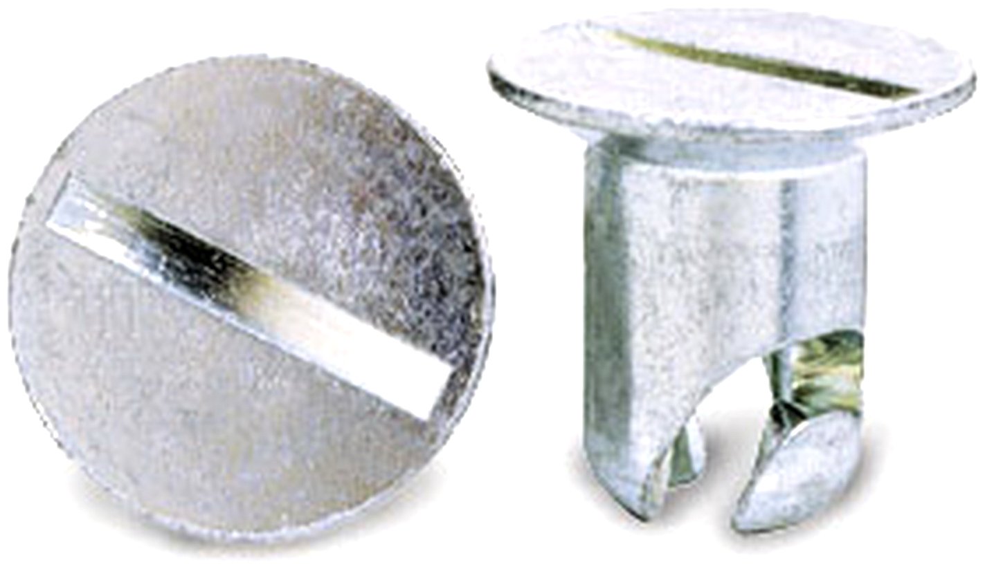 Moroso Flush 71290 Quick Fasteners, 7/16" x .450, Steel, Silver