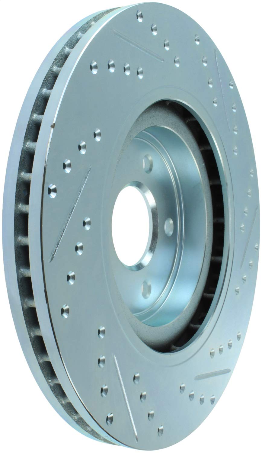 Front Right StopTech 227.42100R Select Sport Drilled and Slotted Brake Rotor