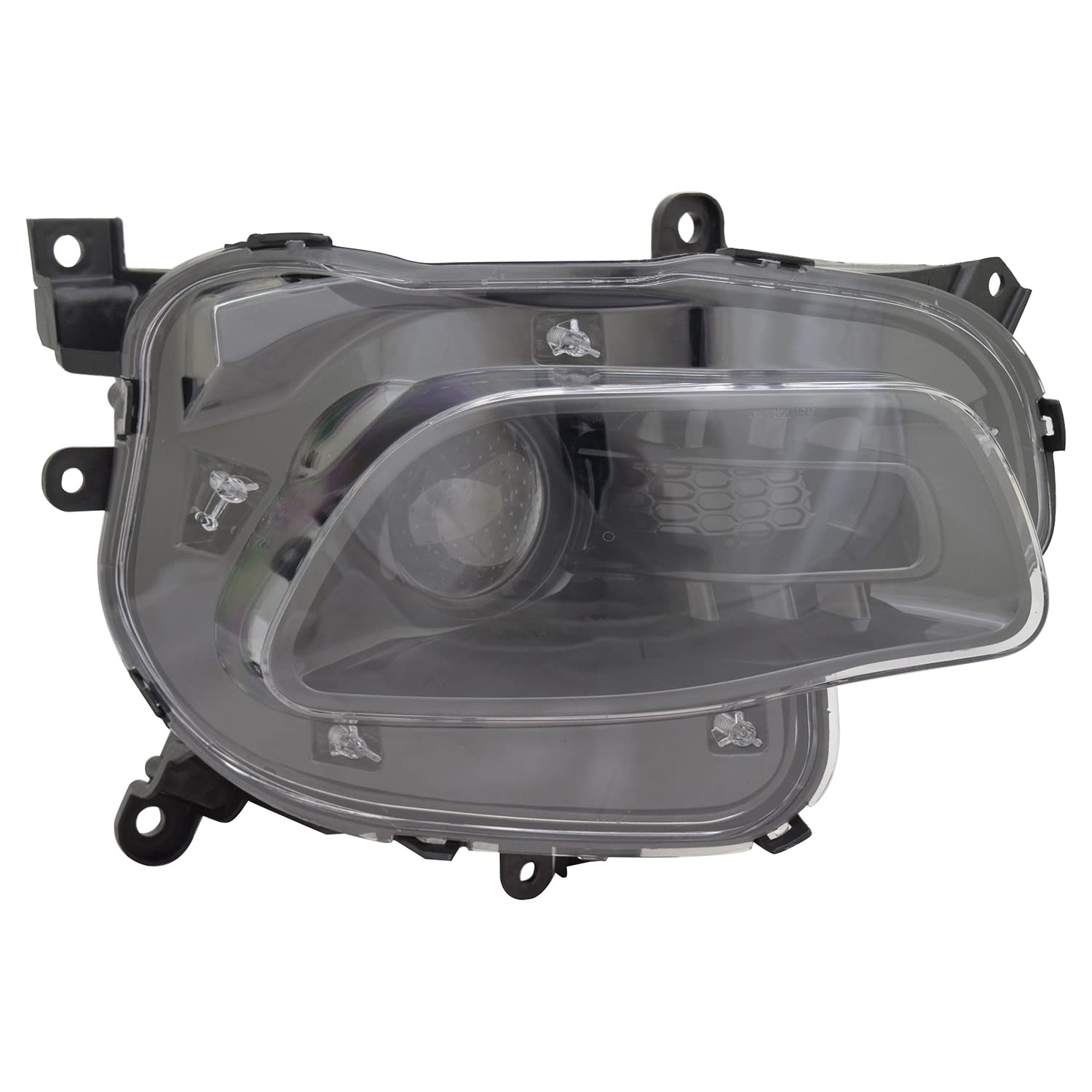 Right TYC Headlight Assembly Compatible with 2014-2015 Jeep Cherokee