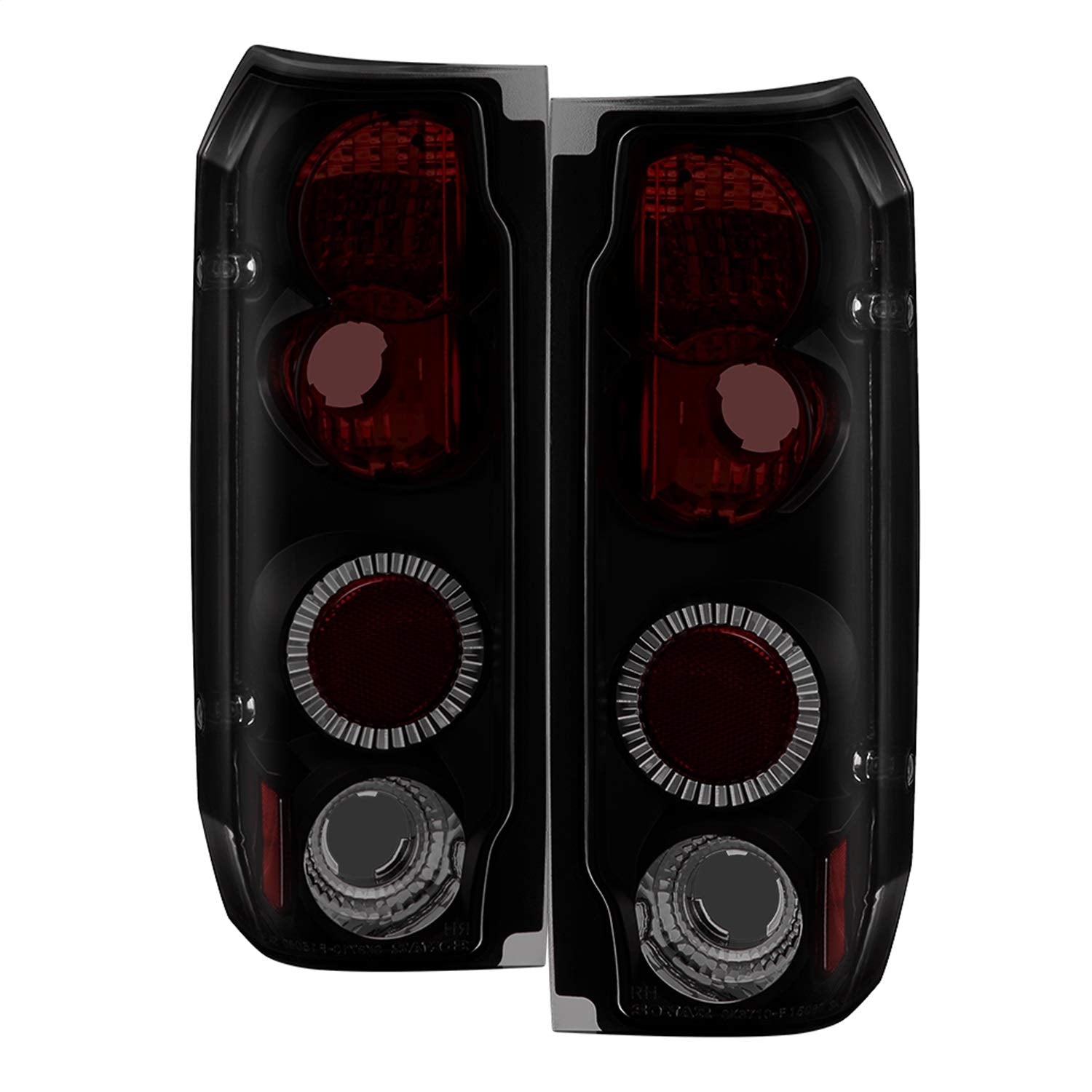 Auto Spyder 5078155 Euro Style Tail Lights Black/Smoked