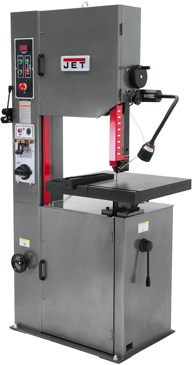 JET 14-Inch Bandsaw Vertical Metal, 1 HP, 115/230V 1Ph (Model VBS-1408)