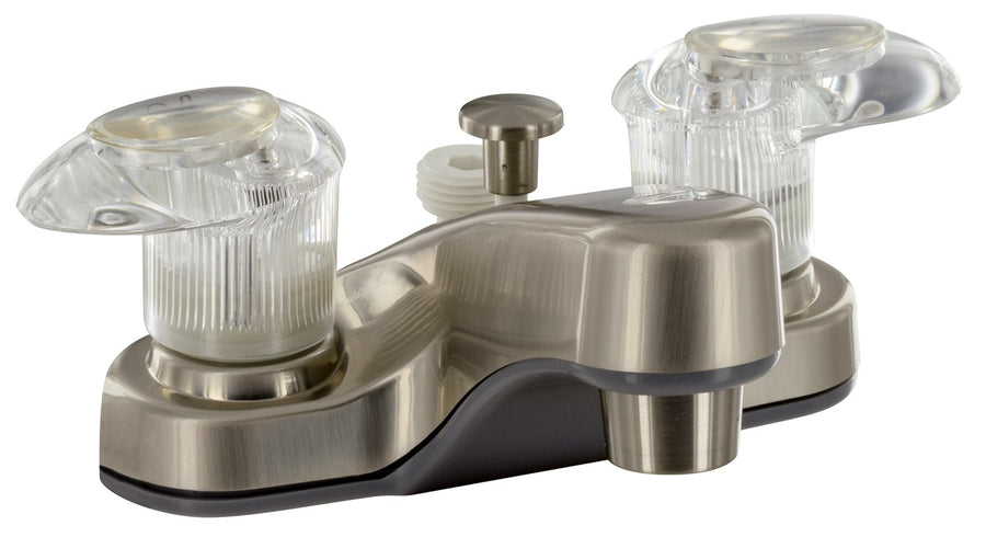 Valterra Catalina Two-Handle 4" Bathroom Diverter Faucet with 2" Spout - Brushed Nickel Phoenix Faucets PF222441