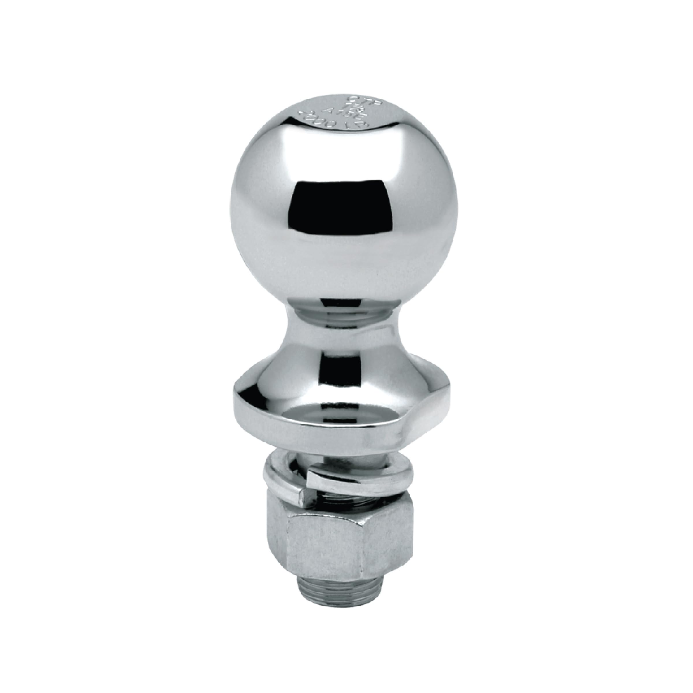 Reese Tow Ready 63816 Class I Hitch Ball, Chrome - 1-7/8" Ball x 1" x 2-1/8", 2,000 lbs.