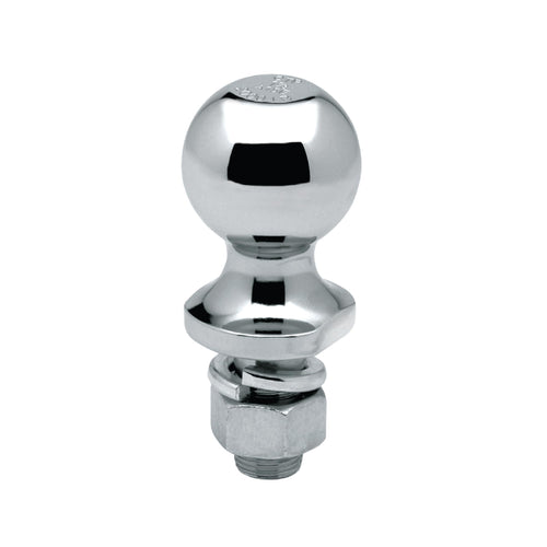 Reese Tow Ready 63816 Class I Hitch Ball, Chrome - 1-7/8" Ball x 1" x 2-1/8", 2,000 lbs.