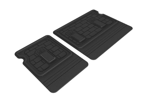 3D MAXpider Kagu Custom Fit Seatback Protector (Black) Compatible with Chevrolet Trailblazer 2021-2026 - 2Pcs Seatback Protector