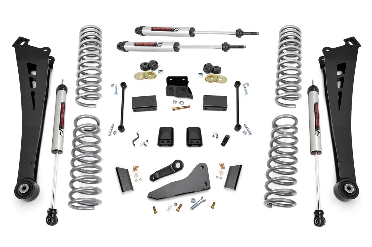 5" Rough Country V2 Lift Kit w/Dual Rate Coils for 14-18 Ram 2500-36870