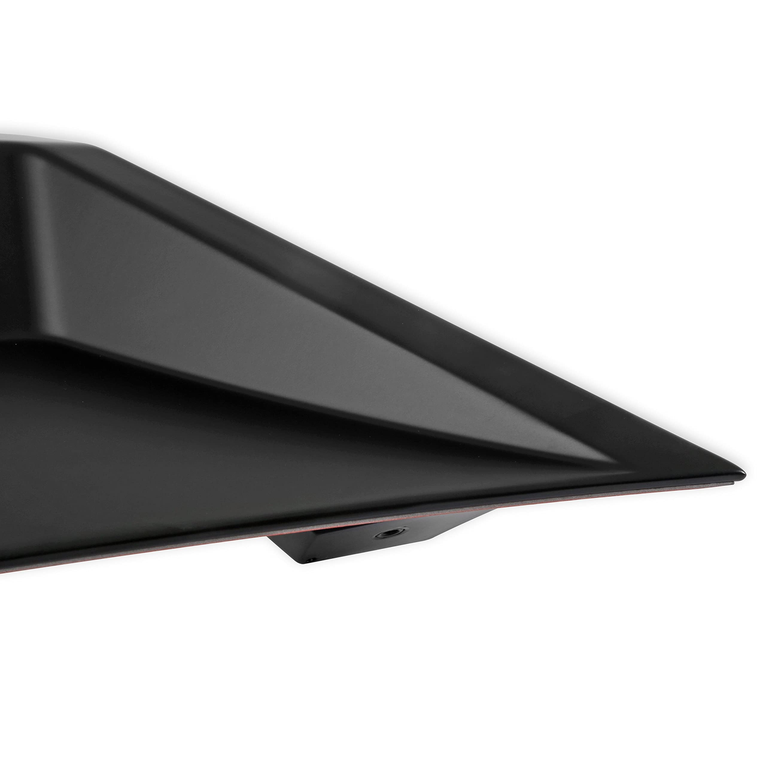 Muscle Cars Drake CV-C8R190001-PASB Rear Wicker Bill Spoiler - Satin Black