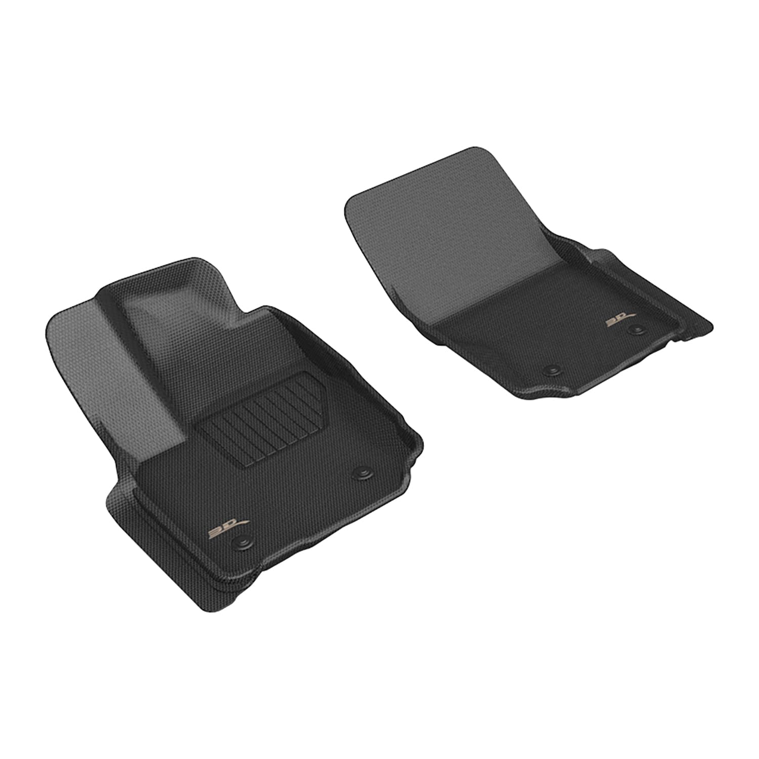 Kagu 3D MAXpider Floor Mat (Black) Compatible with Toyota 4 Runner Hybrid 2025 - Front Row