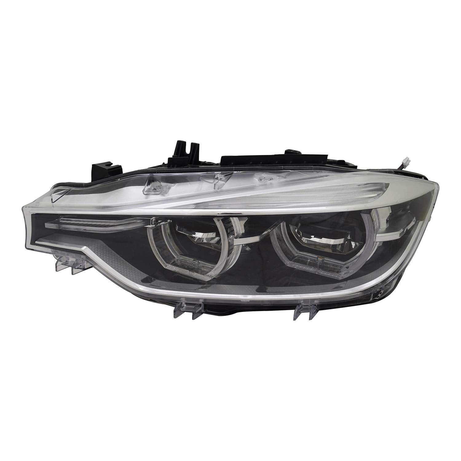 Left-Side TYC 20-9818-00 Headlight Assembly Compatible with 2016-2018 BMW 3 Series