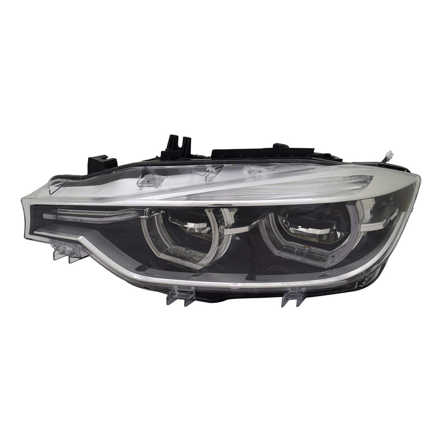Left-Side TYC 20-9818-00 Headlight Assembly Compatible with 2016-2018 BMW 3 Series