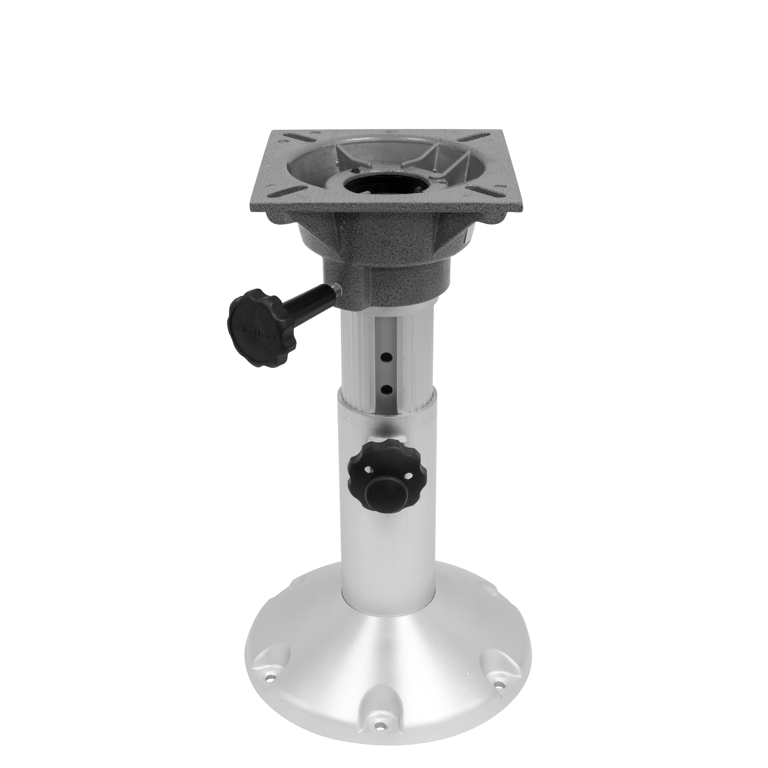 Boat Seat Pedestal Wise 8WP21-18S, Adjustable Height from 12" to 18", with Standard Seat Mount
