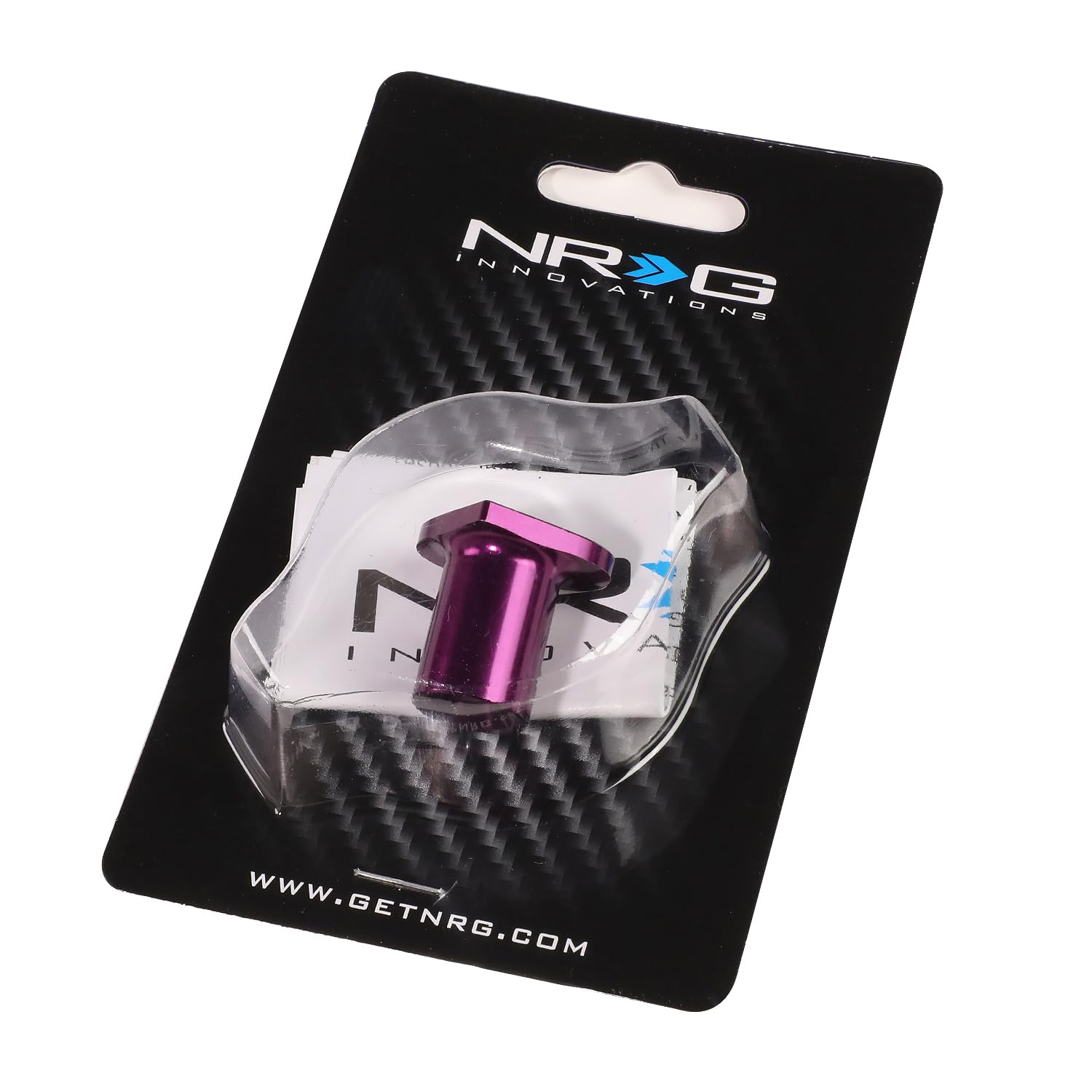 NRG Innovations 6061 Aluminum NRG-DB-H003PP Heart Shape Parking Brake Release Button, Hand Brake Lever Button Compatible with Honda Civic/CRX/Del Sol, Purple