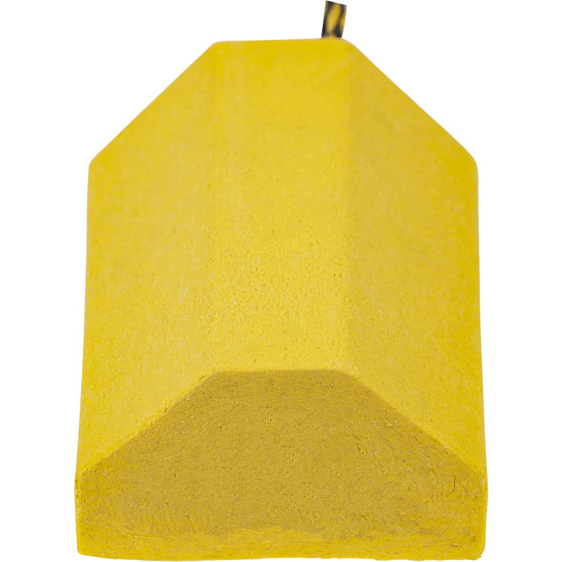 Small Buyers Products WC9642Y Yellow Wheel Chock Set, Lightweight Composite Construction, 32.75 Inch Rope, Ideal for Vehicle Maintenance and Storage, Aviation and Tractors