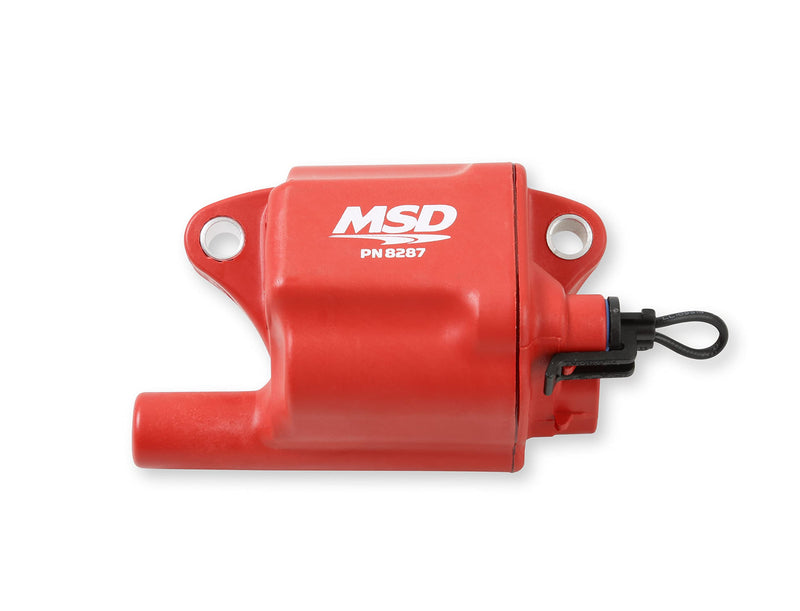 Pro Power Series MSD 82878 Ignition Coils, Red, 8-Pack